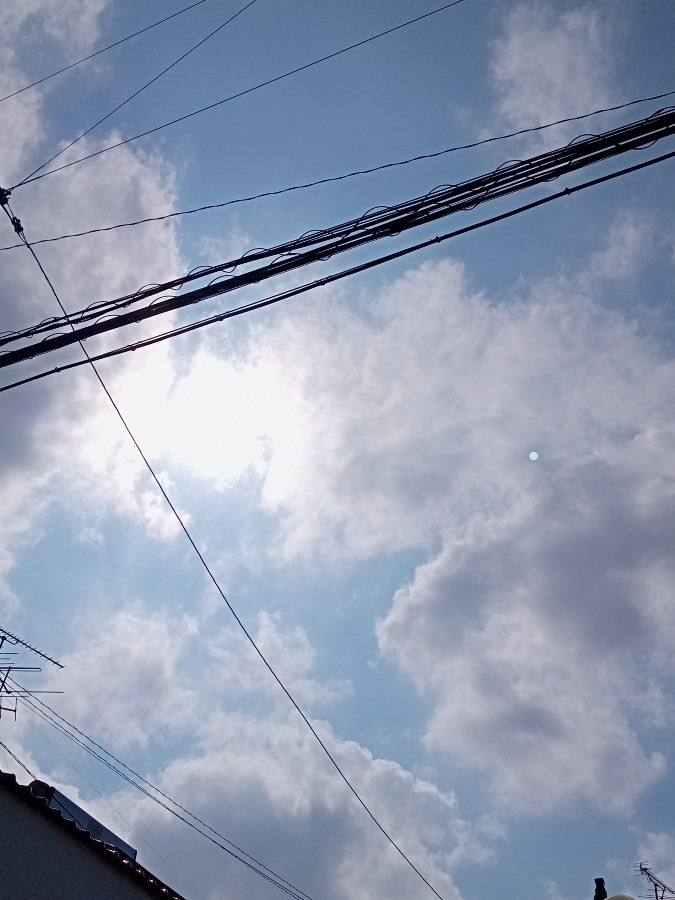 現在の空☀️　８:50