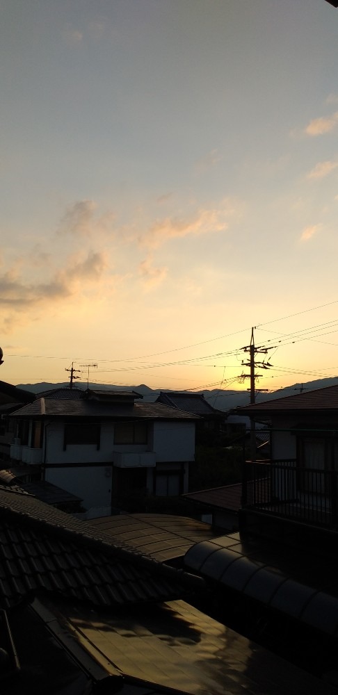 6/30 　夕空