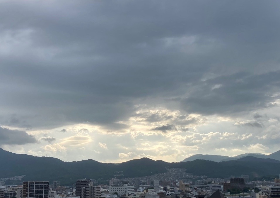 今朝の空