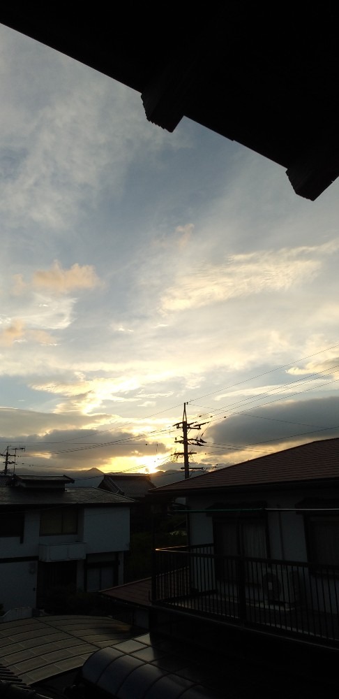 7/27　　夕空