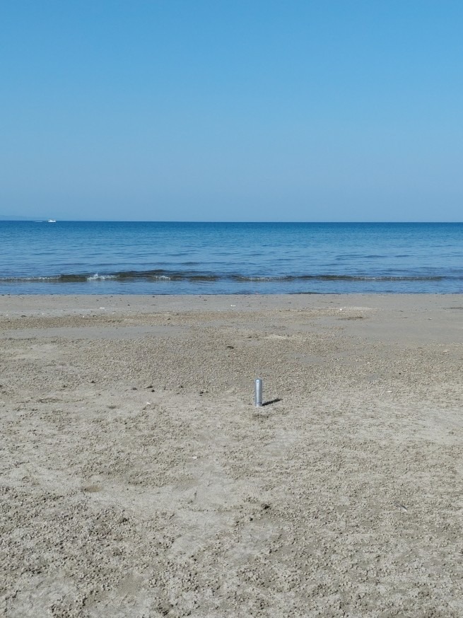 稲佐の浜三景　　この場所覚えておいてください(笑)