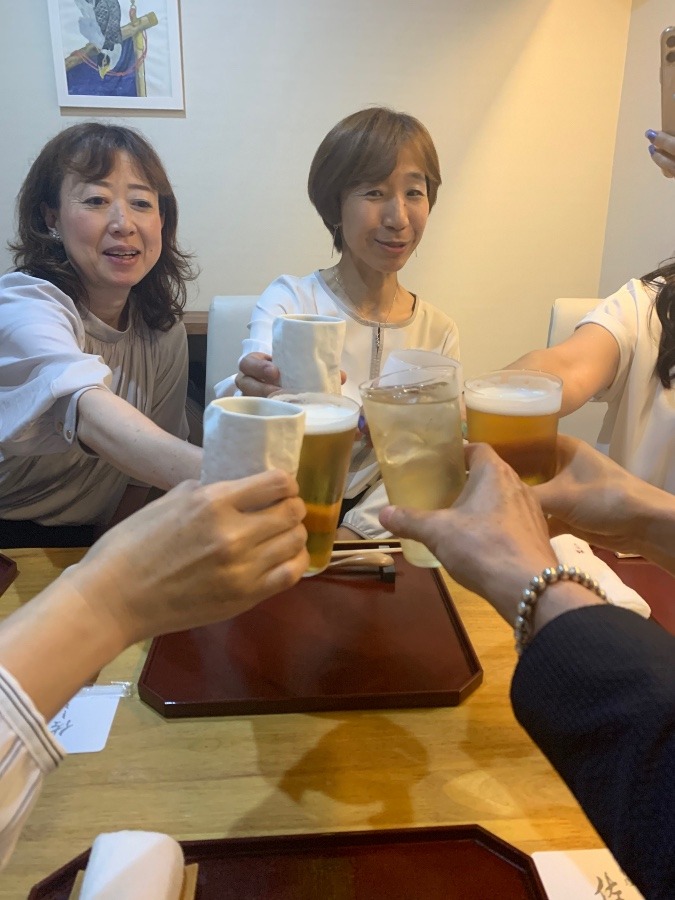 乾杯❗️今日もありがとう❗️