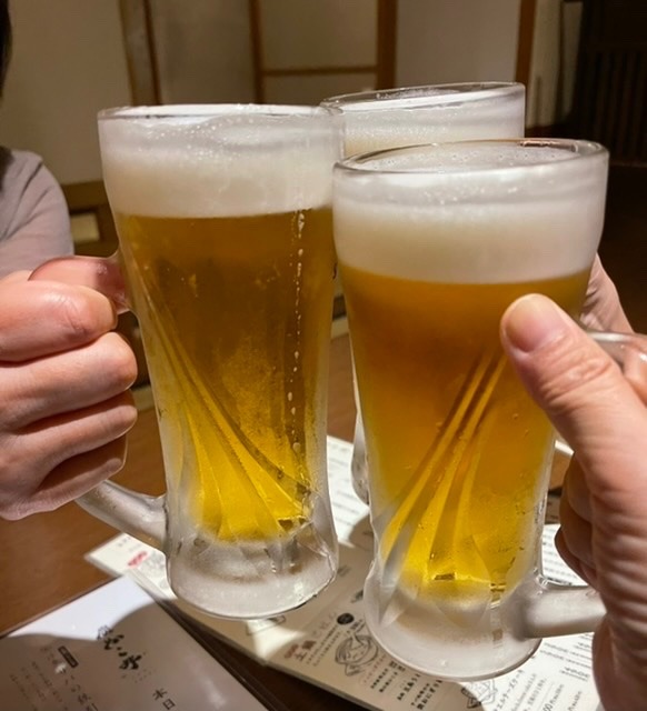 2度目の乾杯♡