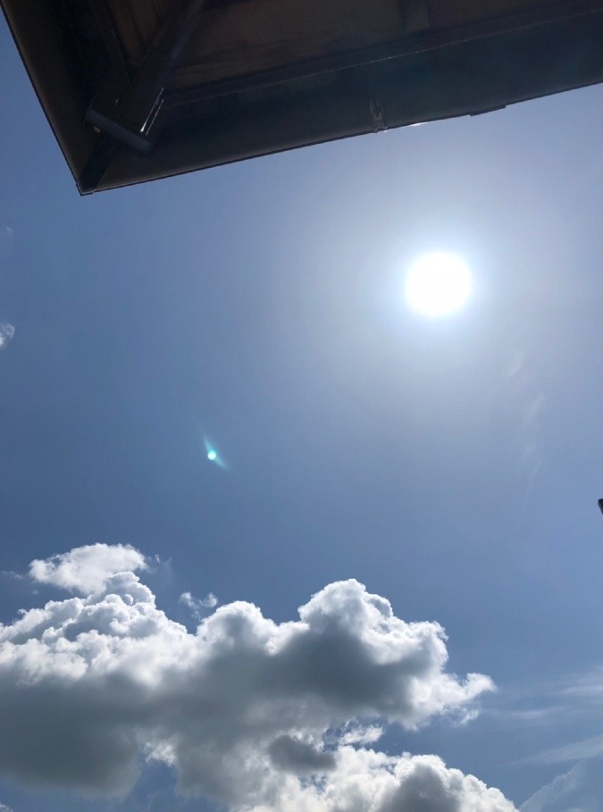 今の岐阜の空☀️