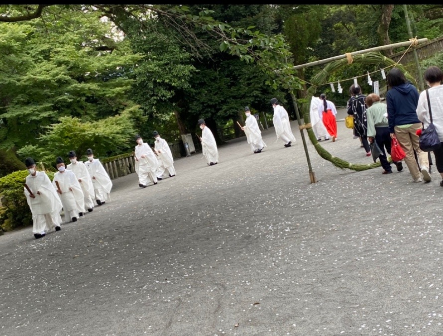 去年の鹿児島神宮  🚗⛩🛤🤍