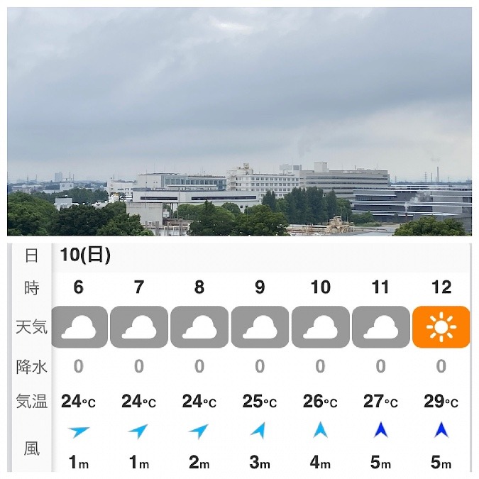 今朝の富士山