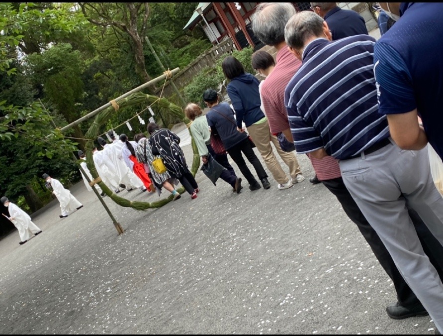 去年の  鹿児島神宮🤍⛩