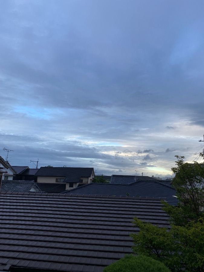 今朝の空