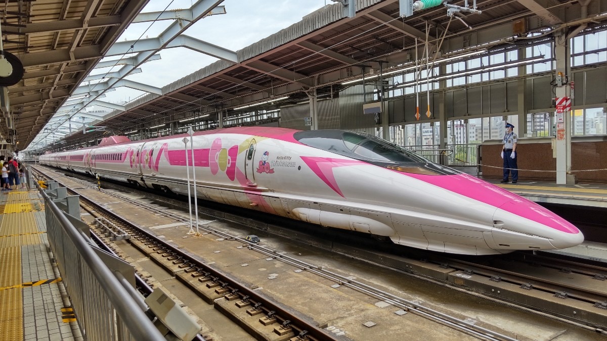 キティちゃん💞新幹線🚄