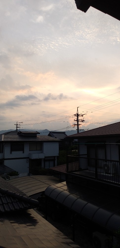 7/20　　夕空