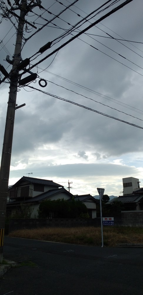 5時40頃の空模様