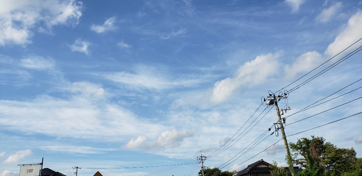 今日の好きな雲NO1