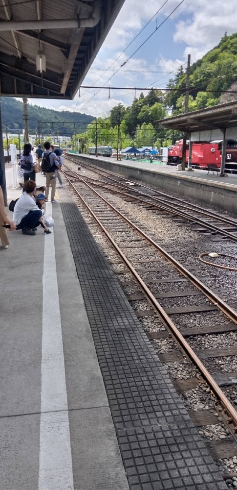 もーすぐトーマスが入構します