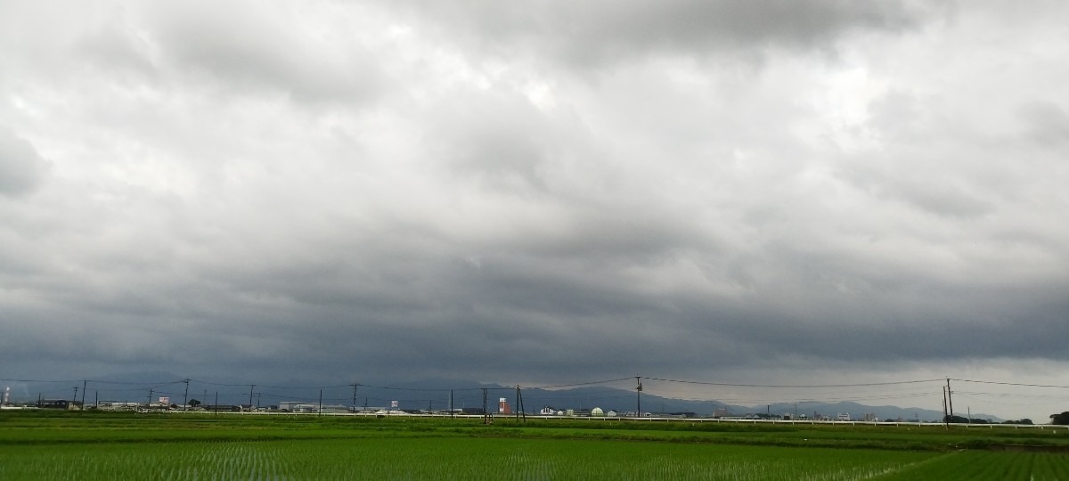 都城市（2022/7/14）今朝は雲りです😊❗