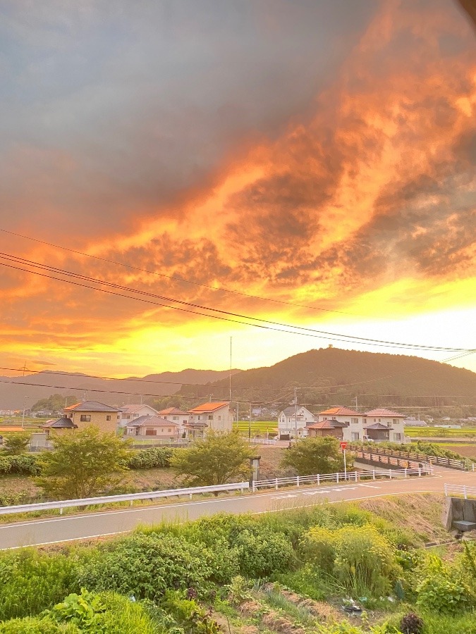 7/21の夕日‼️