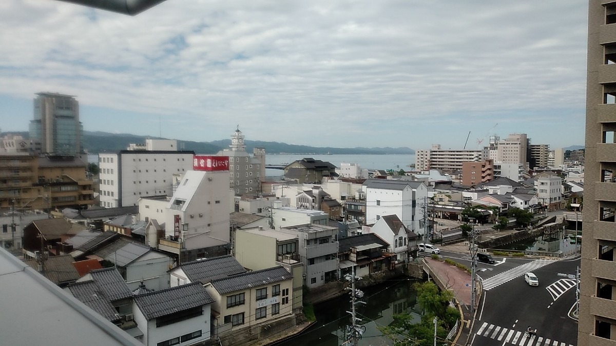 8月1日の宍道湖ですが、少し遠いカナ