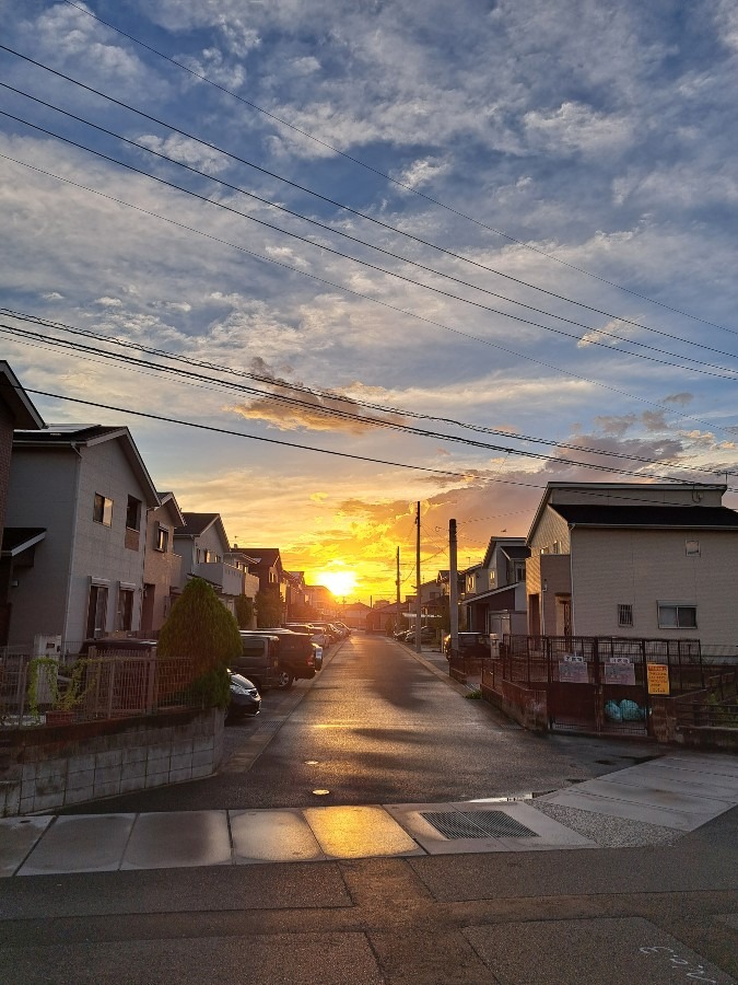 8/16　今朝の空