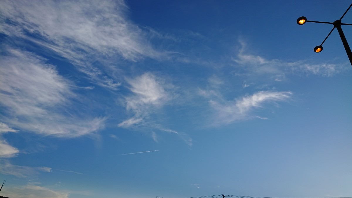 18時過ぎの空〜😃❤️😃