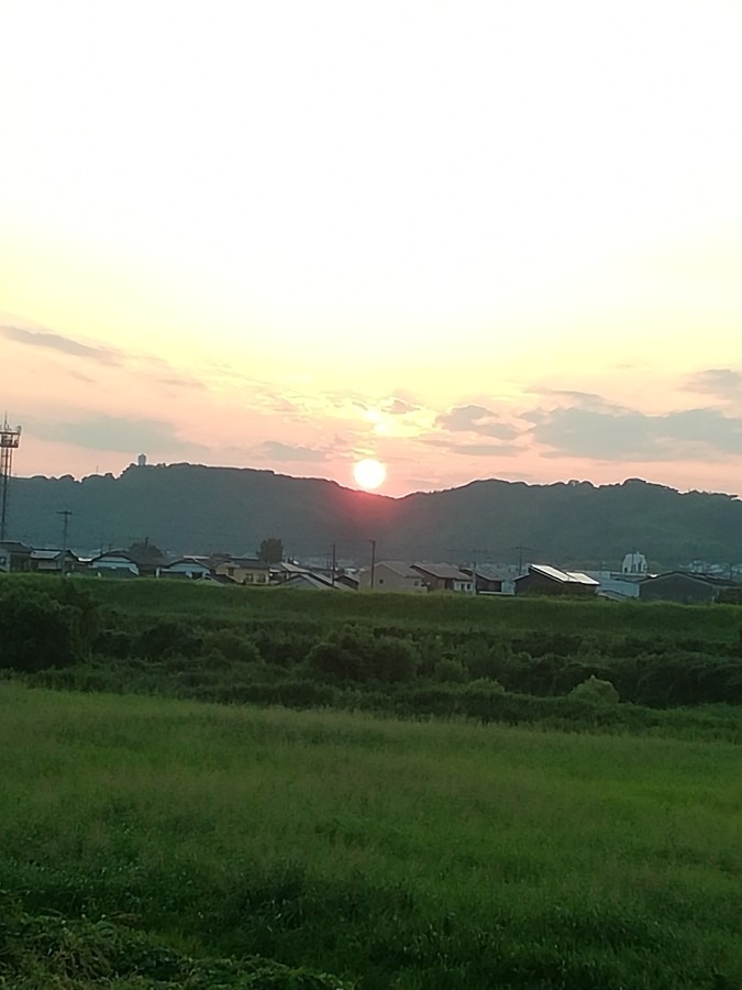 今朝の空