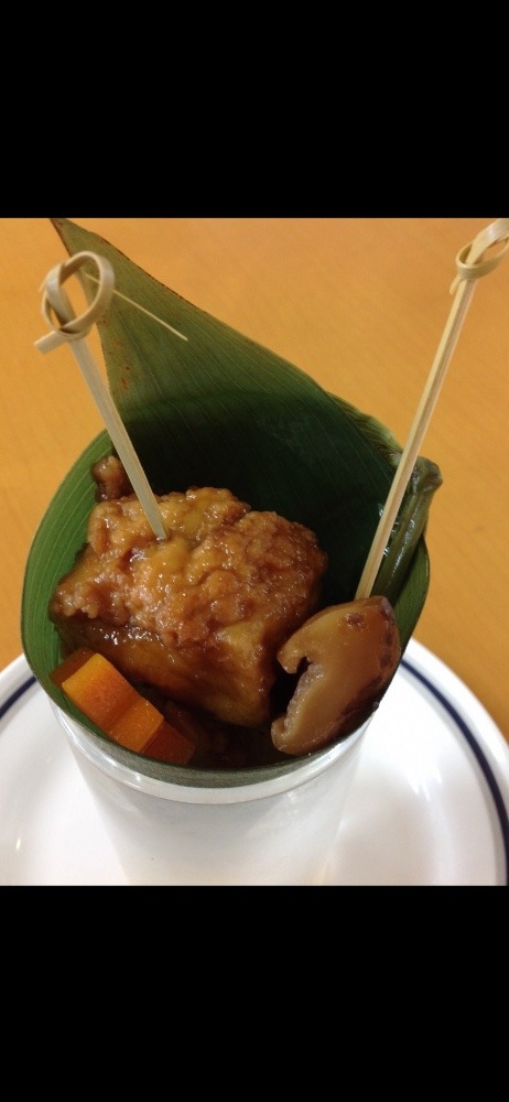 高野豆腐と挽肉の揚げ煮