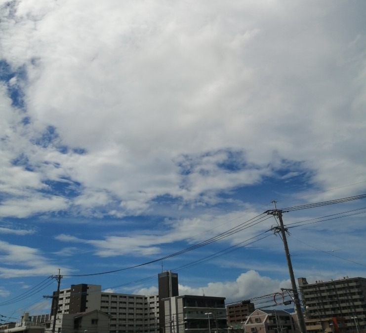 今日の空－8月1日 　