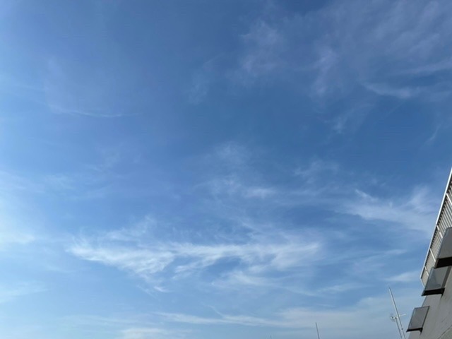 2022/08/03 朝の空