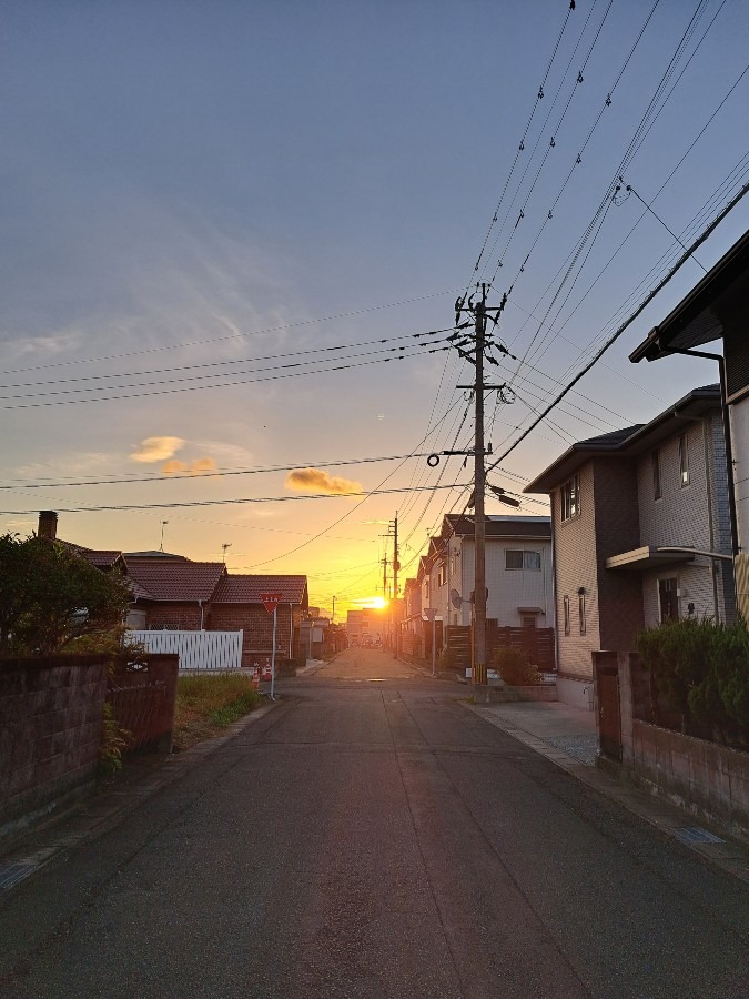 8/25  　今朝の空