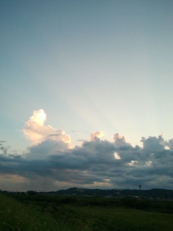 今朝の空