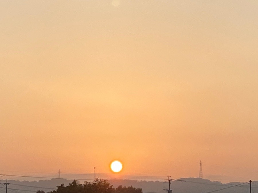 今朝の空　８／22