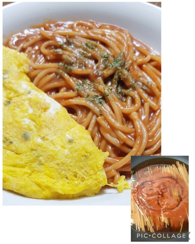 オムパスタ🍝