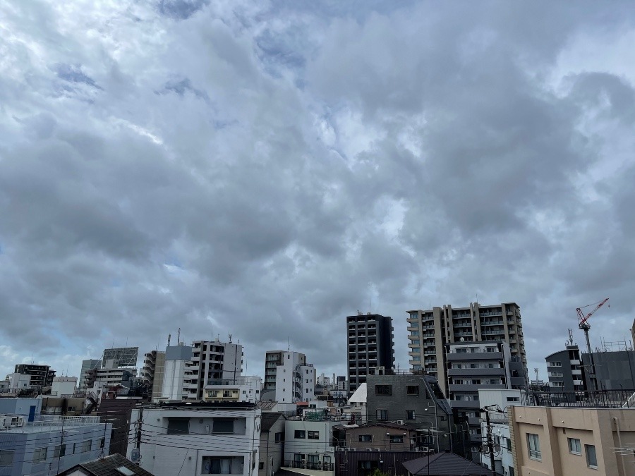 8月13日　今空☁️