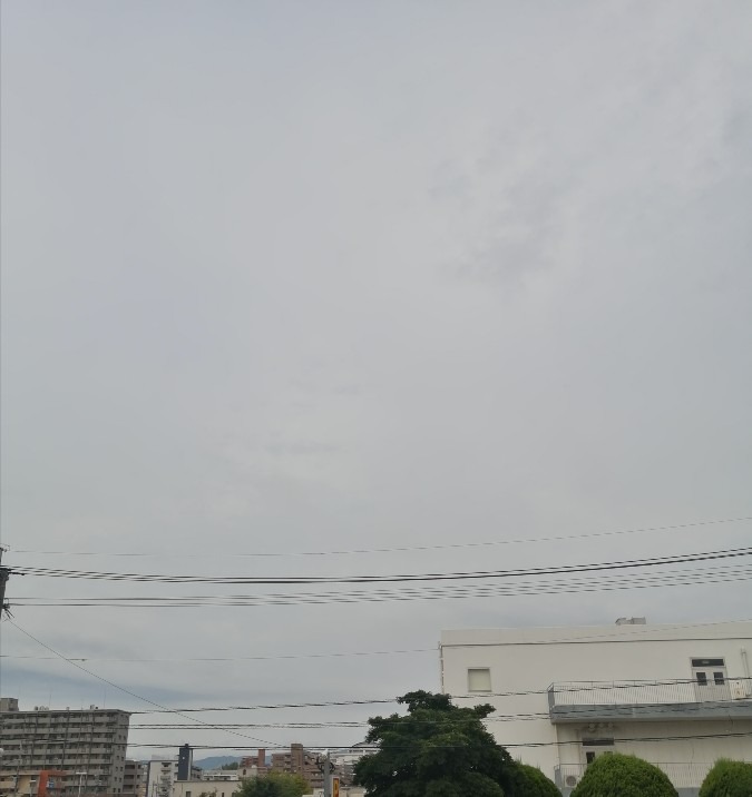 今日の空－8月24日