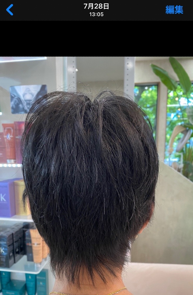 ヘアフィラー検討中   ✂︎先月の美容室