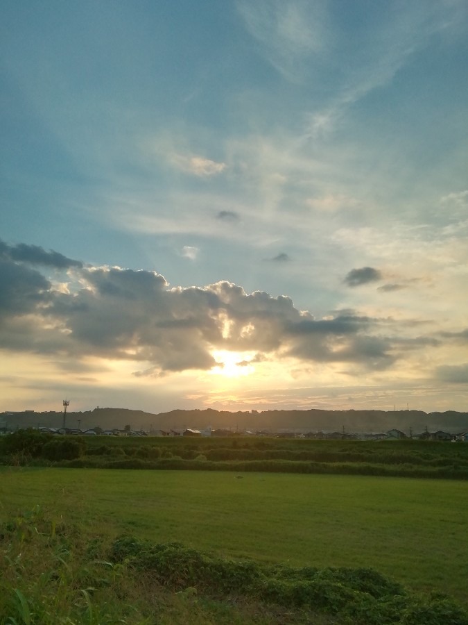 今朝の空