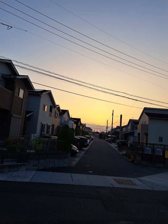 6時頃の風景