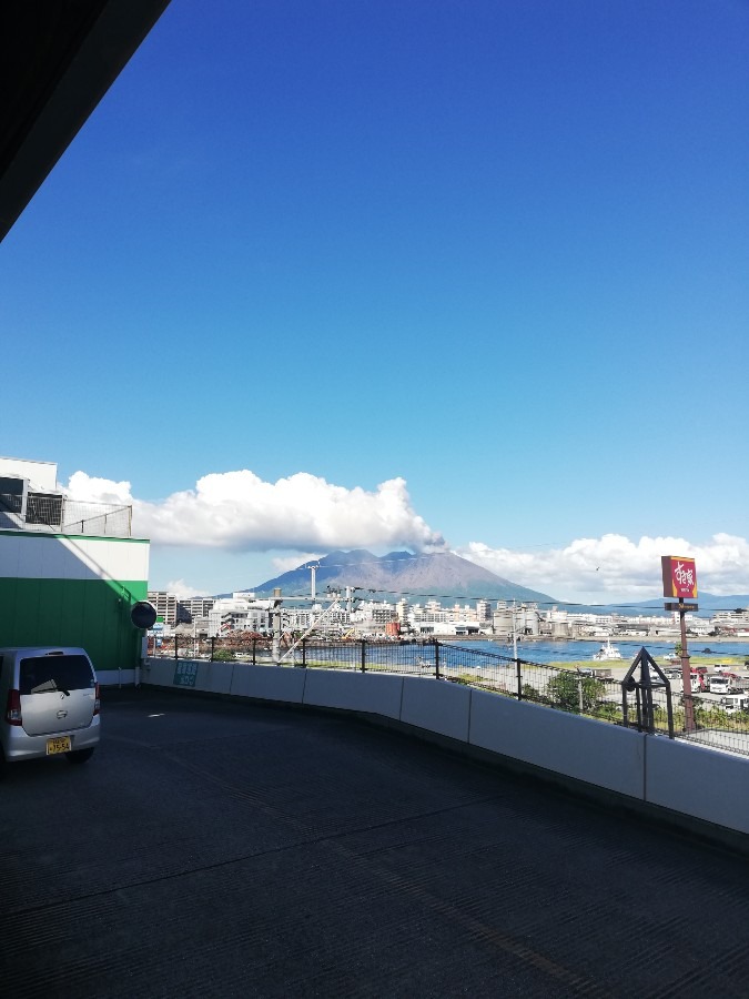 16:39の桜島⛰️