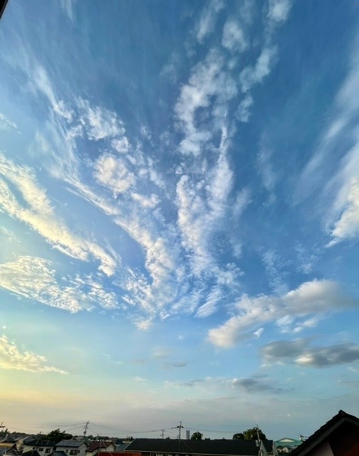 2022/08/13 朝の空