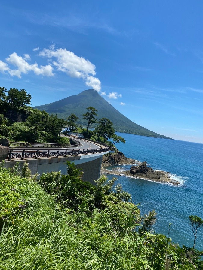 今日は山の日  薩摩富士⛰開聞岳