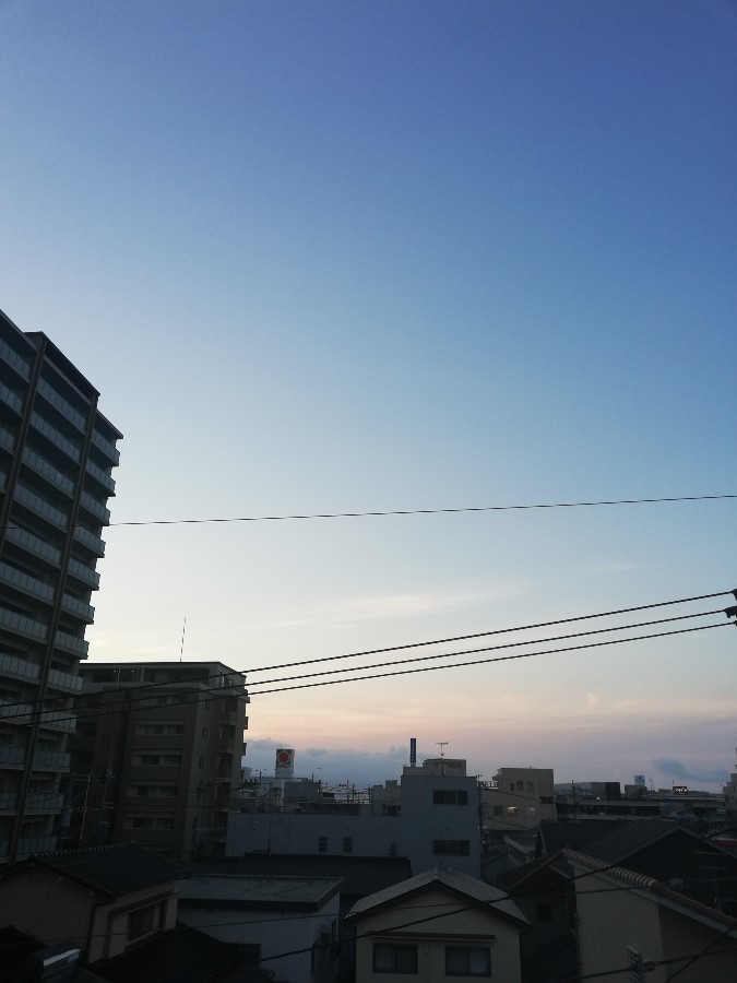 5:43の空!