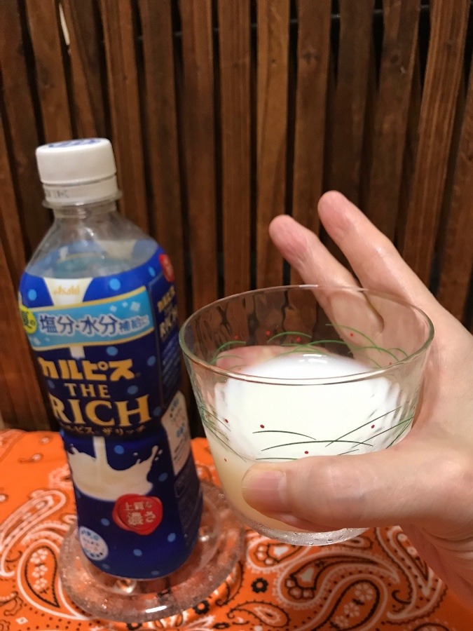 ピース✌️乾杯〜⭐️