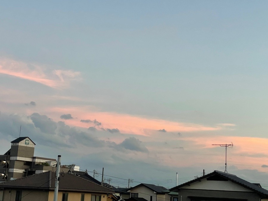 夕焼け空　8/2 19：40