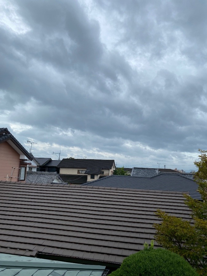 今朝の空