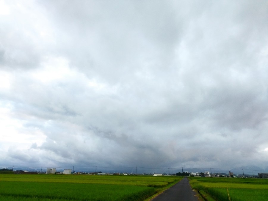 都城市（2022/9/12）今朝は曇り😓（東の空）