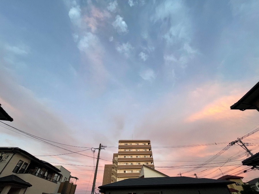 東の空❣️