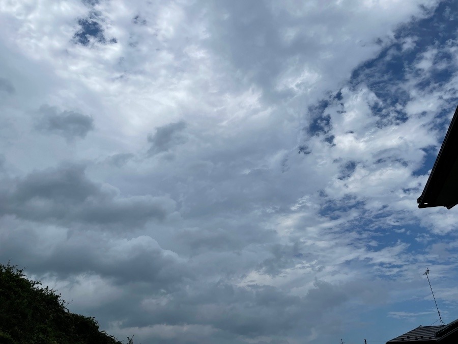 雲が多くなってきた💦