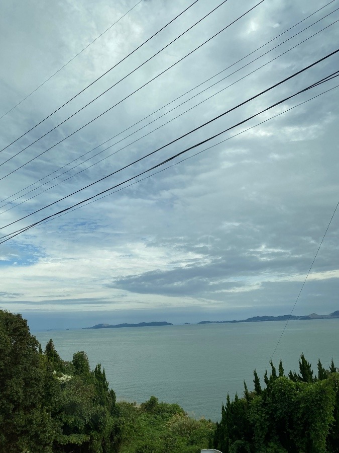 播磨灘の今日の空