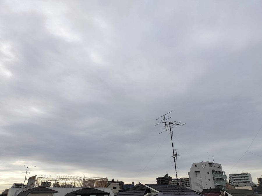 9月22日朝の空