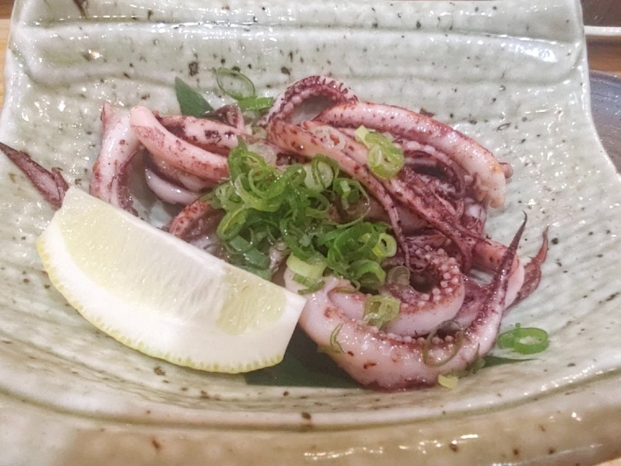 いかゲソ🦑バター(^.^)