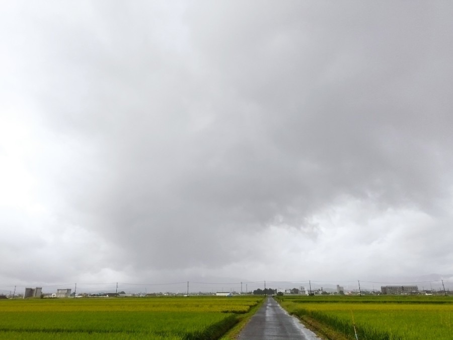 都城市（2022/9/13）今朝は雨です😓（東の空）