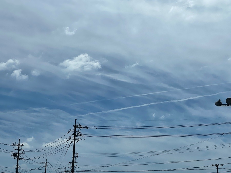 朝の空　１０時頃